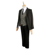 Goukon ni Ittara Onna ga Inakatta Hanashi Suo Unisex Black Suit Cosplay Costume Outfits Halloween Carnival Suit