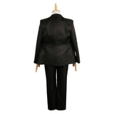 Goukon ni Ittara Onna ga Inakatta Hanashi Suo Unisex Black Suit Cosplay Costume Outfits Halloween Carnival Suit