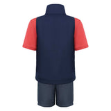 Gravity Falls Dipper Pines Kids Children Blue Vest Set Cosplay Costume Halloween Carnival Party Suit