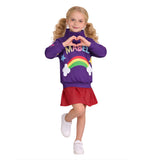Gravity Falls Mabel Kids Children Purple Outfit Cosplay Costume Halloween Carnival Party Suit
