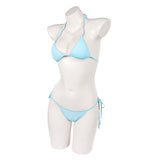 GTA VI Lucia Caminos Blue Swimsuit Cosplay Costume Halloween Carnival Party Suit