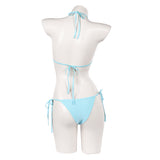 GTA VI Lucia Caminos Blue Swimsuit Cosplay Costume Halloween Carnival Party Suit