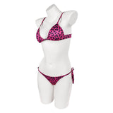 GTA VI Lucia Caminos Pink Swimsuit Cosplay Costume Halloween Carnival Party Suit