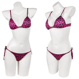 GTA VI Lucia Caminos Pink Swimsuit Cosplay Costume Halloween Carnival Party Suit