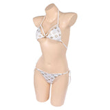 GTA VI Lucia White Female Swimsuit Pro Cosplay Halloween Carnival Party Suit
