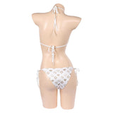 GTA VI Lucia White Female Swimsuit Pro Cosplay Halloween Carnival Party Suit