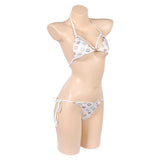 GTA VI Lucia White Female Swimsuit Pro Cosplay Halloween Carnival Party Suit