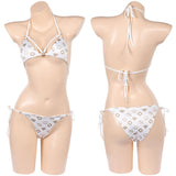 GTA VI Lucia White Female Swimsuit Pro Cosplay Halloween Carnival Party Suit