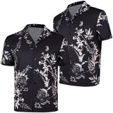 GTA6 Jason Black Printed T-Shirt Cosplay Costume Halloween Carnival Party Suit