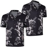GTA6 Jason Black Printed T-Shirt Cosplay Costume Halloween Carnival Party Suit