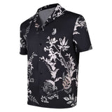 GTA6 Jason Black Printed T-Shirt Cosplay Costume Halloween Carnival Party Suit