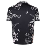 GTA6 Jason Black Printed T-Shirt Cosplay Costume Halloween Carnival Party Suit
