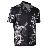 GTA6 Jason Black Printed T-Shirt Cosplay Costume Halloween Carnival Party Suit