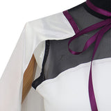 GUNDAM Gigi Andalucia White Dress Cosplay Costume Halloween Carnival Party Suit