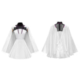 GUNDAM Gigi Andalucia White Dress Cosplay Costume Halloween Carnival Party Suit