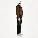Han Solo Brown Ourfit Cosplay Costume Halloween Carnival Party Suit