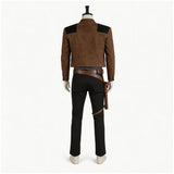Han Solo Brown Ourfit Cosplay Costume Halloween Carnival Party Suit