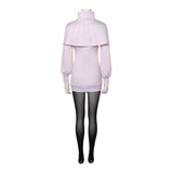 HANA KURUSU White Outfit Cosplay Costume Halloween Carnival Party Suit