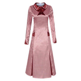 Harry Potter Dolores Umbridge Pink Dress Cosplay Costume Outfits Halloween Carnival Suit