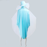 Haunted Mansion Ghost Bride Blue Cosplay Costume For Adult Female Halloween Carnival Party Suit