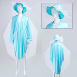 Haunted Mansion Ghost Bride Blue Cosplay Costume For Adult Female Halloween Carnival Party Suit
