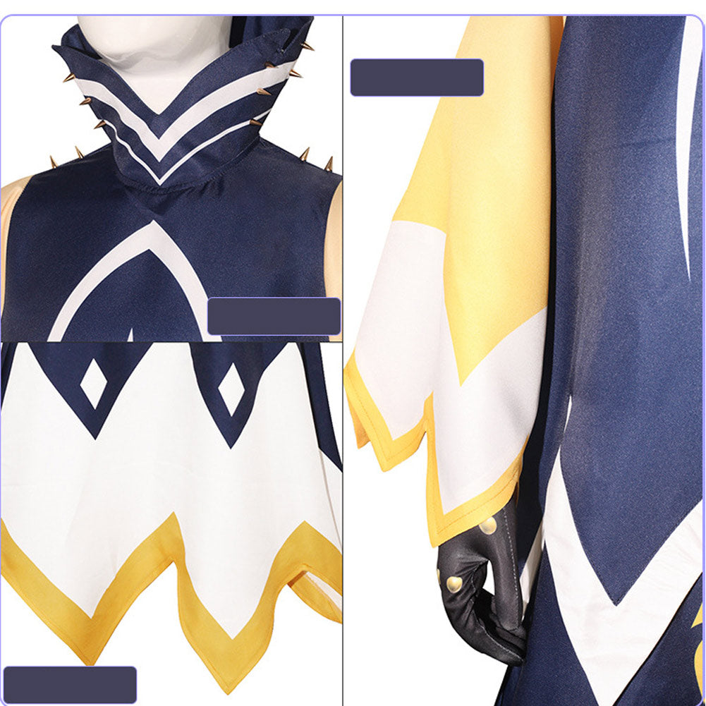 Hazbin Hotel Adam Yellow Robe Cosplay Costume Outfits Halloween Carniv ...