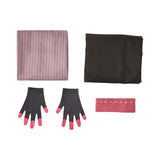 Hazbin Hotel Alastor Black Cosplay Costume Bathrobe For Adult Male Halloween Carnival Party Suit   