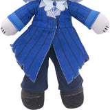 Hazbin Hotel Alastor Original Blue Version 35CM Plush Toys Cartoon Soft Stuffed Dolls Mascot Birthday Xmas Gift