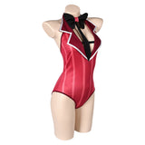 Hazbin Hotel Alastor Red Sexy One Piece Swimsuit Swimwear Cosplay Costume Outfits Halloween Carnival Suit