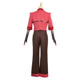 Hazbin Hotel Alastor Red&Black Cosplay Costume For Adult Male Halloween Carnival Party Suit 