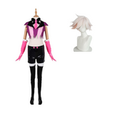 Hazbin Hotel Angel Dust Red Cosplay Costume For Adult Female Halloween Carnival Party Suit