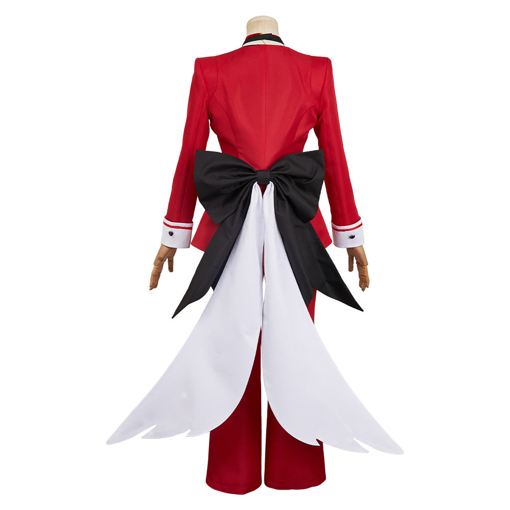Hazbin Hotel Angel Dust Red Cosplay Outfit For Adult Female Halloween ...