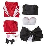 Hazbin Hotel Angel Dust Cosplay Costume For Adult Female Halloween Carnival Party Suit  