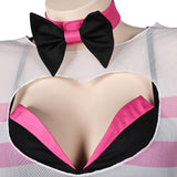 Hazbin Hotel Angel Dust Cosplay Original Sexy Bikini Sets Swimsuits For Women With Pullover Cover Up