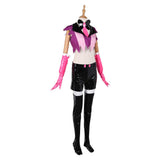 Hazbin Hotel Angel Dust Red Cosplay Costume For Adult Female Halloween Carnival Party Suit    