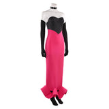 Hazbin Hotel Angel Dust Red Cosplay Dress For Adult Female Halloween Carnival Party Suit 