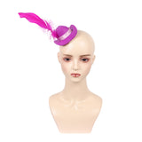 Hazbin Hotel Angel Dust Red Cosplay Hat Unisex Carnival Costume Accessories