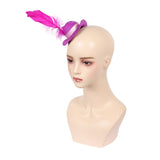 Hazbin Hotel Angel Dust Red Cosplay Hat Unisex Carnival Costume Accessories