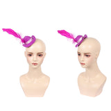 Hazbin Hotel Angel Dust Red Cosplay Hat Unisex Carnival Costume Accessories