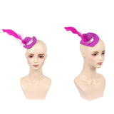 Hazbin Hotel Angel Dust Red Cosplay Hat Unisex Carnival Costume Accessories