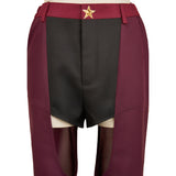 Hazbin Hotel Angel Dust Rose Red Cosplay Outfit For Adult Female Halloween Carnival Party Suit  