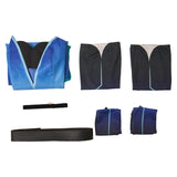 Hazbin Hotel Angel Dust Woman Blue Cosplay Costume Halloween Carnival Party Suit 