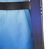 Hazbin Hotel Angel Dust Woman Blue Cosplay Costume Halloween Carnival Party Suit 