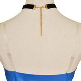 Hazbin Hotel Angel Dust Woman Blue Cosplay Costume Halloween Carnival Party Suit 