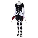 Hazbin Hotel Carmilla Carmine Black Jumpsuit Cosplay Costume Outfits Halloween Carnival Suit