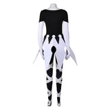 Hazbin Hotel Carmilla Carmine Black Jumpsuit Cosplay Costume Outfits Halloween Carnival Suit