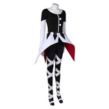 Hazbin Hotel Carmilla Carmine Black Jumpsuit Cosplay Costume Outfits Halloween Carnival Suit