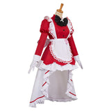 Hazbin Hotel Carmilla Carmine​ Cosplay Costume For Adult Female Halloween Carnival Party Suit 