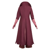 Hazbin Hotel Charlie Morningstar Dark Red Cosplay Outfit For Adult Female Halloween Carnival Party Suit   