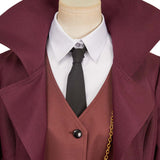 Hazbin Hotel Charlie Morningstar Dark Red Cosplay Outfit For Adult Female Halloween Carnival Party Suit   